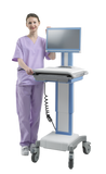 Advantech Mobile Medical Cart with the Motor Lifter to Adjust Height Electrically - AMiS-50