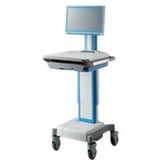 Advantech Mobile Medical Cart with the Motor Lifter to Adjust Height Electrically - AMiS-50