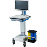 Advantech Mobile Medical Cart with the Motor Lifter to Adjust Height Electrically - AMiS-50E