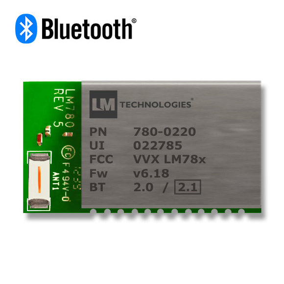 LM Technologies Bluetooth® Module Class 2 with Onboard Antenna – LM780